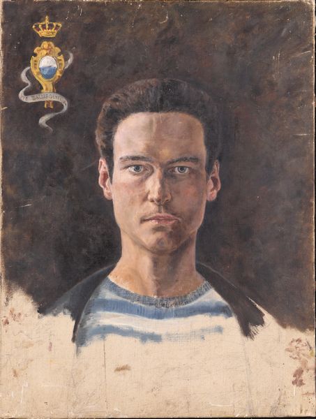 PITTORE DEL XX SECOLO : Ritratto di giovane  - Asta Asta a Tempo - Antiquariato - Associazione Nazionale - Case d'Asta italiane