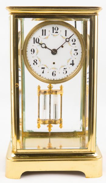 Orologio tipo cappuccina in ottone dorato, prima metà del XX secolo  - Asta Asta a Tempo - Antiquariato - Associazione Nazionale - Case d'Asta italiane