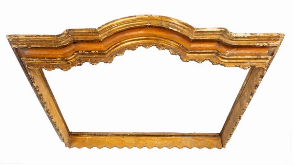 Baldacchino in legno dorato, XVIII secolo  - Asta Asta a Tempo - Antiquariato - Associazione Nazionale - Case d'Asta italiane