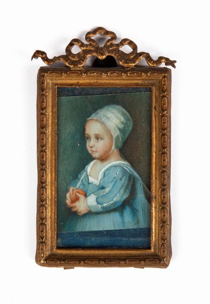Ritratto di bambina in abito azzurro  - Asta Asta a Tempo - Antiquariato - Associazione Nazionale - Case d'Asta italiane