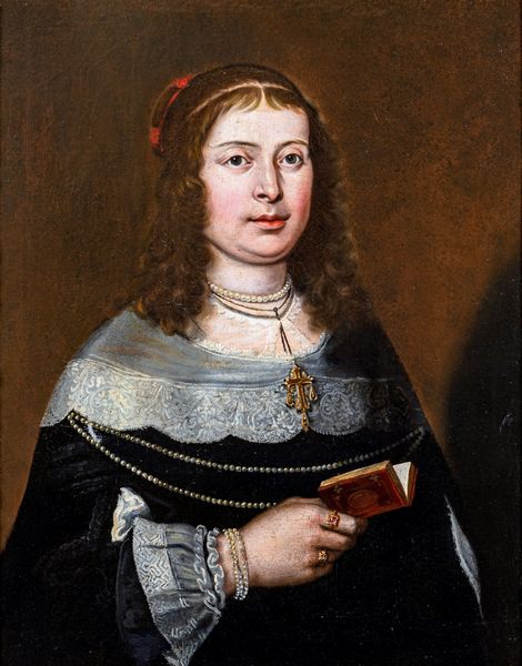 PITTORE DEL XVIII SECOLO : Ritratto di donna  - Asta Asta a Tempo - Antiquariato - Associazione Nazionale - Case d'Asta italiane