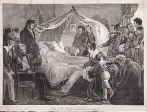 Lotto composto da sette fogli a soggetto napoleonico, XIX secolo  - Asta Asta a Tempo - Antiquariato - Associazione Nazionale - Case d'Asta italiane