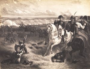 Lotto composto da sette fogli a soggetto napoleonico, XIX secolo  - Asta Asta a Tempo - Antiquariato - Associazione Nazionale - Case d'Asta italiane