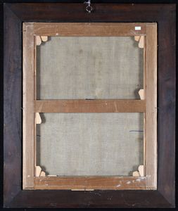 PITTORE DEL XVIII SECOLO : Ritratto di ufficiale  - Asta Asta a Tempo - Antiquariato - Associazione Nazionale - Case d'Asta italiane