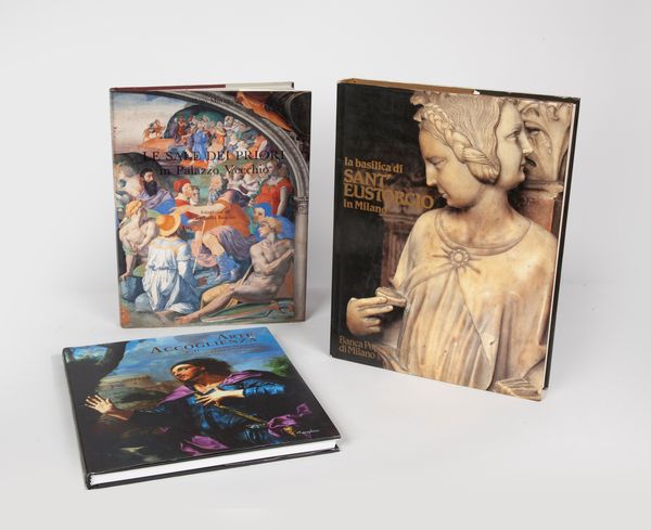 Tre volumi d'arte  - Asta Asta a Tempo - Libri d'Arte e da Collezione - Associazione Nazionale - Case d'Asta italiane