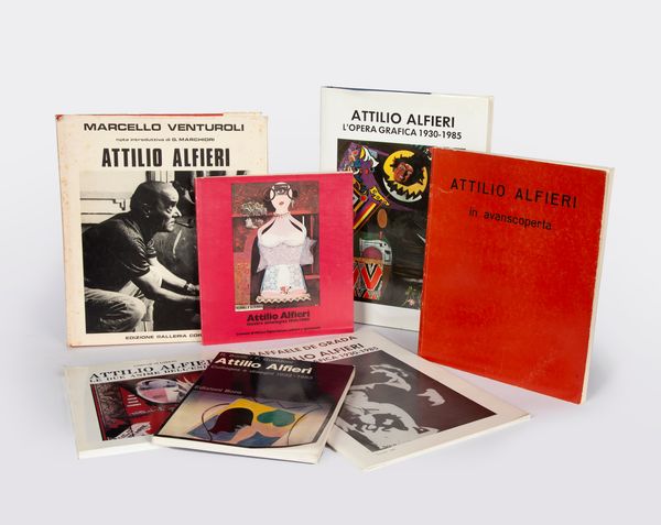 Lotto di sette volumi sull'opera di Attilio Alfieri  - Asta Asta a Tempo - Libri d'Arte e da Collezione - Associazione Nazionale - Case d'Asta italiane