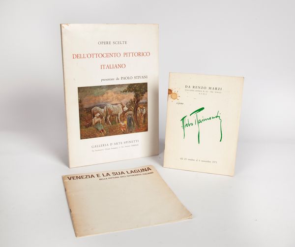 Paolo Stivani. Opere scelte dell'Ottocento italiano. Galleria d'Arte Spinetti - Firenze  - Asta Asta a Tempo - Libri d'Arte e da Collezione - Associazione Nazionale - Case d'Asta italiane