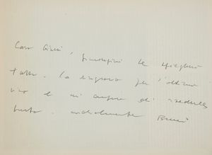 Pierre Restany. Alberto Burri. Con dedica autografa dell'artista.  - Asta Asta a Tempo - Libri d'Arte e da Collezione - Associazione Nazionale - Case d'Asta italiane