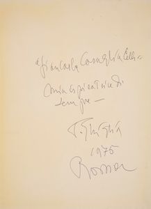 Valerio Mariani. Mostra antologica di Paulo Ghiglia. Con dedica autografa dell'artista  - Asta Asta a Tempo - Libri d'Arte e da Collezione - Associazione Nazionale - Case d'Asta italiane