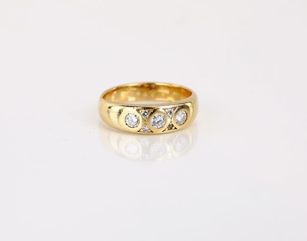 Anello in oro e brillanti  - Asta Asta a Tempo - Gioielli e Preziosi - Associazione Nazionale - Case d'Asta italiane