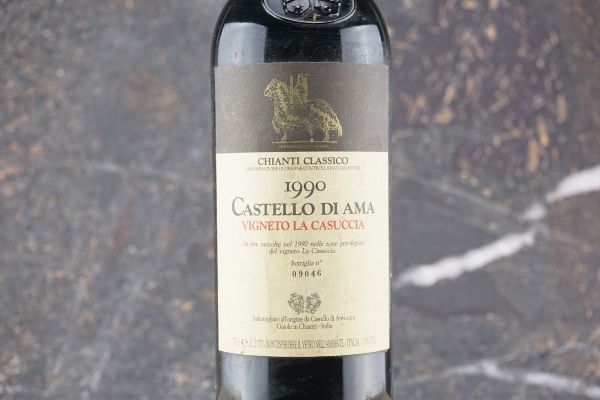 Vigneto la Casuccia Castello di Ama 1990  - Asta Smart Wine 2.0 | Click & Drink - Associazione Nazionale - Case d'Asta italiane