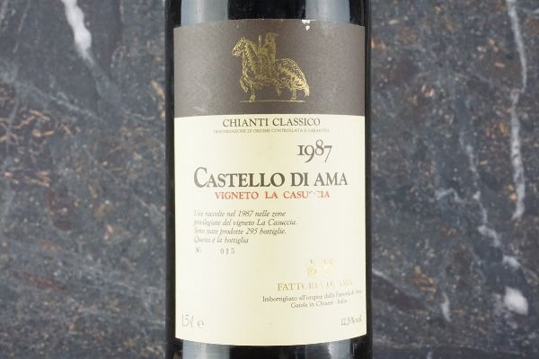 Vigneto La Casuccia Castello di Ama 1987  - Asta Smart Wine 2.0 | Click & Drink - Associazione Nazionale - Case d'Asta italiane
