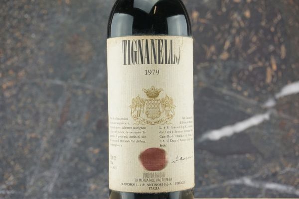 Tignanello Antinori 1979  - Asta Smart Wine 2.0 | Click & Drink - Associazione Nazionale - Case d'Asta italiane