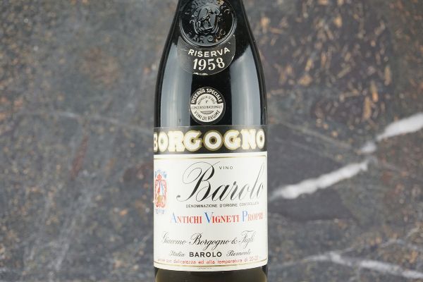Barolo Borgogno 1958  - Asta Smart Wine 2.0 | Click & Drink - Associazione Nazionale - Case d'Asta italiane