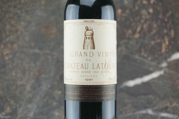 Château Latour 1991  - Asta Smart Wine 2.0 | Click & Drink - Associazione Nazionale - Case d'Asta italiane