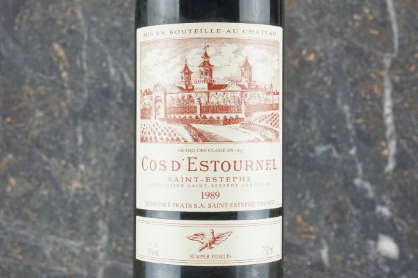 Château Cos d’Estournel 1989  - Asta Smart Wine 2.0 | Click & Drink - Associazione Nazionale - Case d'Asta italiane