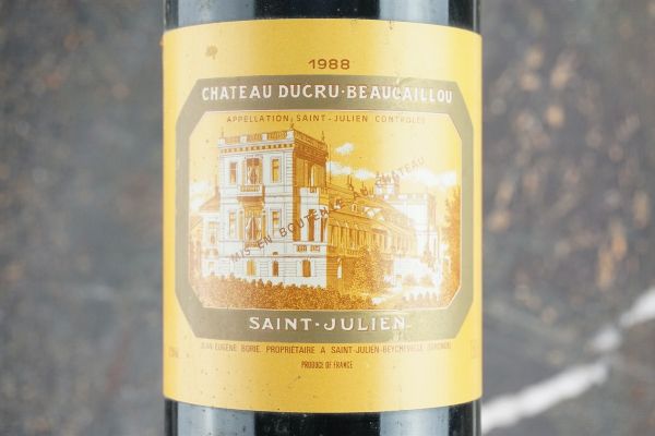 Ch&acirc;teau Ducru Beaucaillou 1988  - Asta Smart Wine 2.0 | Click & Drink - Associazione Nazionale - Case d'Asta italiane