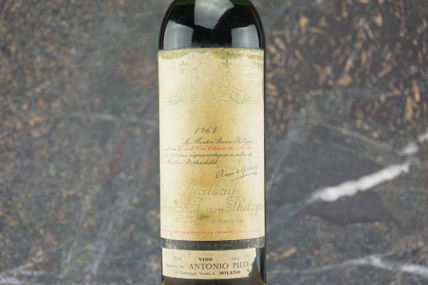 Château Mouton Rothschild 1964  - Asta Smart Wine 2.0 | Click & Drink - Associazione Nazionale - Case d'Asta italiane