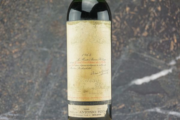 Ch&acirc;teau Mouton Rothschild 1964  - Asta Smart Wine 2.0 | Click & Drink - Associazione Nazionale - Case d'Asta italiane