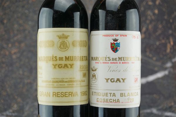 Selezione     Rioja Ygay Marqu&eacute;s de Murrieta  - Asta Smart Wine 2.0 | Click & Drink - Associazione Nazionale - Case d'Asta italiane