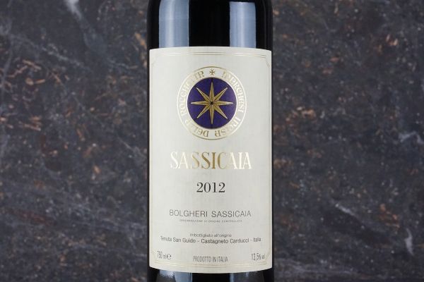 Sassicaia Tenuta San Guido 2012  - Asta Smart Wine 2.0 | Click & Drink - Associazione Nazionale - Case d'Asta italiane