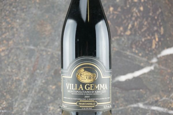 Montepulciano d&rsquo;Abruzzo Villa Gemma Masciarelli 2005  - Asta Smart Wine 2.0 | Click & Drink - Associazione Nazionale - Case d'Asta italiane