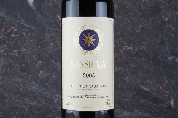 Sassicaia Tenuta San Guido 2005  - Asta Smart Wine 2.0 | Click & Drink - Associazione Nazionale - Case d'Asta italiane