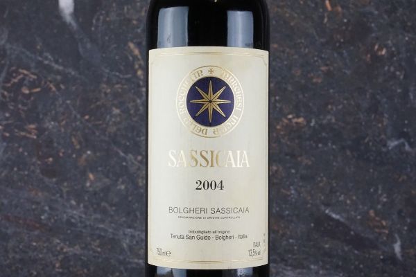 Sassicaia Tenuta San Guido 2004  - Asta Smart Wine 2.0 | Click & Drink - Associazione Nazionale - Case d'Asta italiane