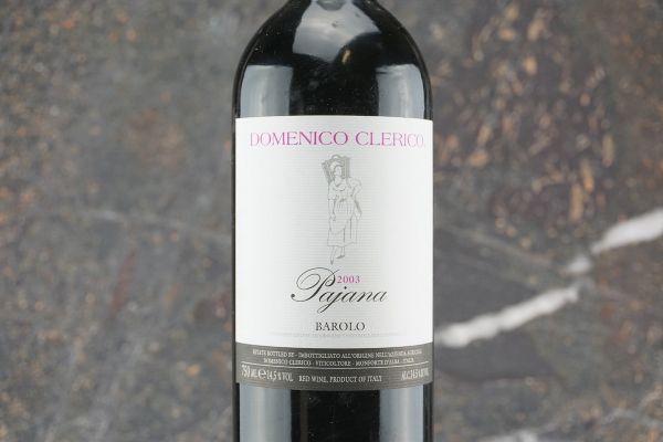 Barolo Pajana Domenico Clerico 2003  - Asta Smart Wine 2.0 | Click & Drink - Associazione Nazionale - Case d'Asta italiane