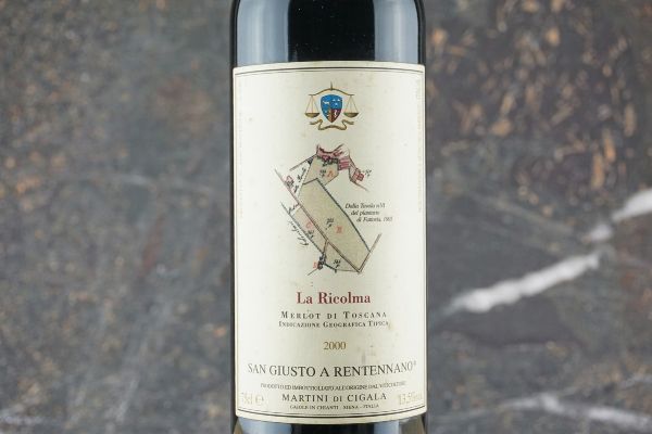 La Ricolma San Giusto a Rentennano 2000  - Asta Smart Wine 2.0 | Click & Drink - Associazione Nazionale - Case d'Asta italiane