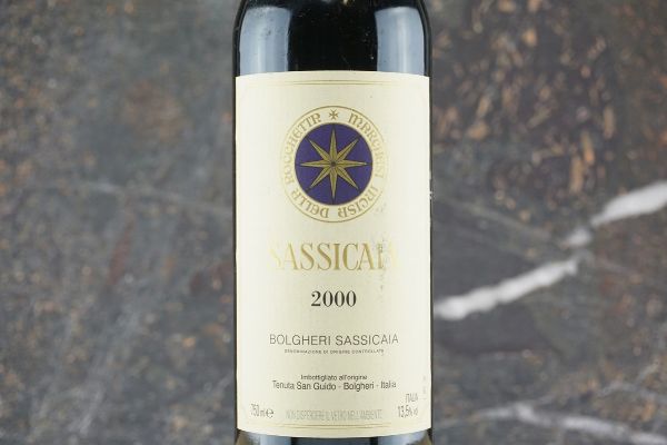Sassicaia Tenuta San Guido 2000  - Asta Smart Wine 2.0 | Click & Drink - Associazione Nazionale - Case d'Asta italiane