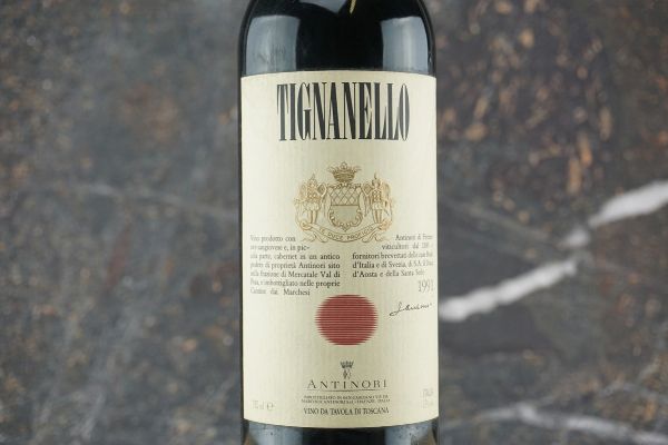 Tignanello Antinori 1991  - Asta Smart Wine 2.0 | Click & Drink - Associazione Nazionale - Case d'Asta italiane