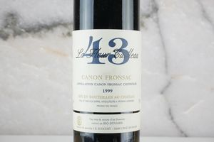 La Fleur Cailleau 43 Ch�teau Canon Fronsac 1999  - Asta Smart Wine 2.0 | Click & Drink - Associazione Nazionale - Case d'Asta italiane