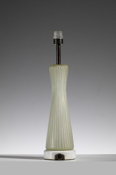 BAROVIER & TOSO : Lampada da tavolo  - Asta Asta 393 | DESIGN E ARTI DECORATIVE DEL NOVECENTO Online - Associazione Nazionale - Case d'Asta italiane