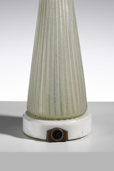 BAROVIER & TOSO : Lampada da tavolo  - Asta Asta 393 | DESIGN E ARTI DECORATIVE DEL NOVECENTO Online - Associazione Nazionale - Case d'Asta italiane