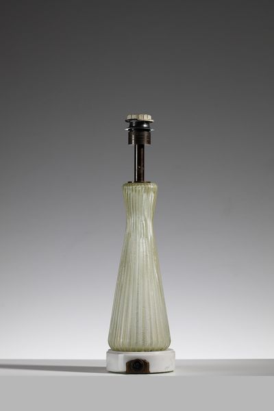 BAROVIER & TOSO : Lampada da tavolo  - Asta Asta 393 | DESIGN E ARTI DECORATIVE DEL NOVECENTO Online - Associazione Nazionale - Case d'Asta italiane