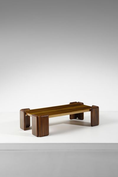 MARENCO MARIO (1933 - 2019) : Tavolino da salotto per Mobilgirgi  - Asta Asta 393 | DESIGN E ARTI DECORATIVE DEL NOVECENTO Online - Associazione Nazionale - Case d'Asta italiane