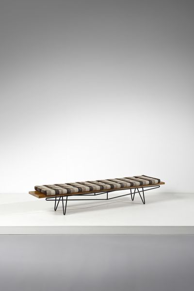 MARTIN EISLER  (1913 - 1977) : Panca per Forma  - Asta Asta 393 | DESIGN E ARTI DECORATIVE DEL NOVECENTO Online - Associazione Nazionale - Case d'Asta italiane