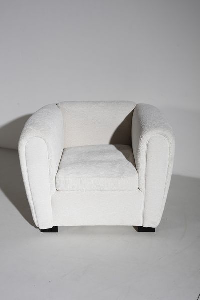 ULRICH GUGLIELMO (1904 - 1977) : attribuito. Coppia di poltrone  - Asta Asta 393 | DESIGN E ARTI DECORATIVE DEL NOVECENTO Online - Associazione Nazionale - Case d'Asta italiane