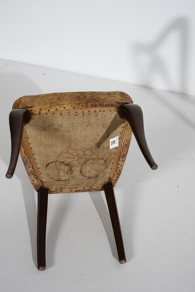 ULRICH GUGLIELMO (1904 - 1977) : attribuito. Sei sedie  - Asta Asta 393 | DESIGN E ARTI DECORATIVE DEL NOVECENTO Online - Associazione Nazionale - Case d'Asta italiane