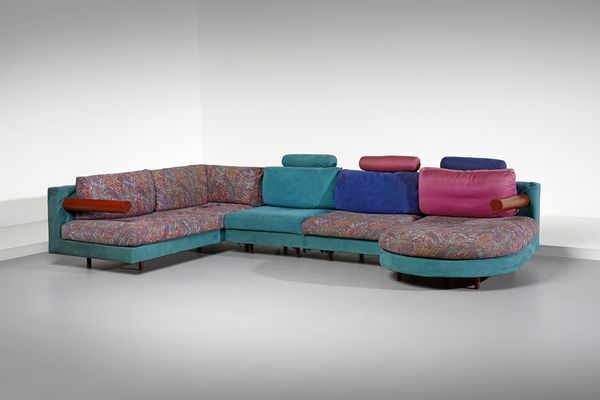 CITTERIO ANTONIO (n. 1950) : Divano Sity per B&B  - Asta Asta 393 | DESIGN E ARTI DECORATIVE DEL NOVECENTO Online - Associazione Nazionale - Case d'Asta italiane