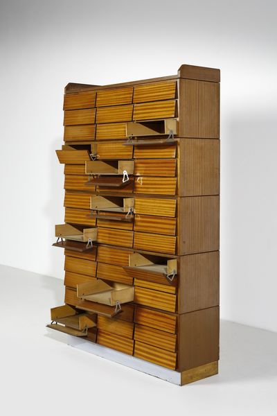 SCHIROLLI RENZO (1934 - 2000) : Cassettiera  - Asta Asta 393 | DESIGN E ARTI DECORATIVE DEL NOVECENTO Online - Associazione Nazionale - Case d'Asta italiane