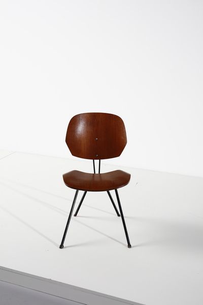 BORSANI OSVALDO (1911 - 1985) : Sedia S88 per Tecno  - Asta Asta 393 | DESIGN E ARTI DECORATIVE DEL NOVECENTO Online - Associazione Nazionale - Case d'Asta italiane