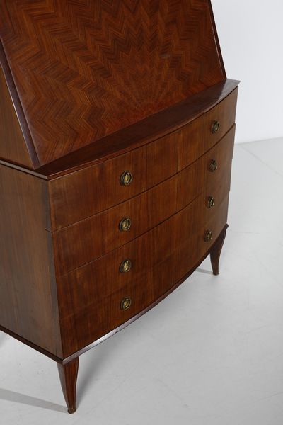 BUFFA PAOLO (1903 - 1970) : Mobile a ribalta per Spartaco Brugnoli  - Asta Asta 393 | DESIGN E ARTI DECORATIVE DEL NOVECENTO Online - Associazione Nazionale - Case d'Asta italiane