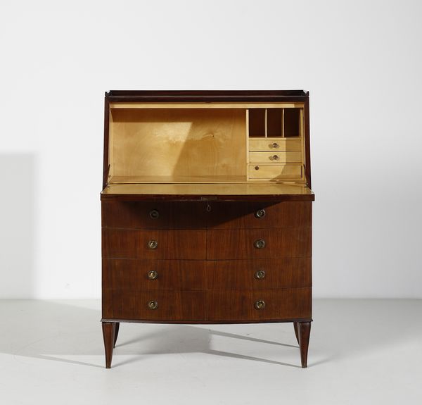 BUFFA PAOLO (1903 - 1970) : Mobile a ribalta per Spartaco Brugnoli  - Asta Asta 393 | DESIGN E ARTI DECORATIVE DEL NOVECENTO Online - Associazione Nazionale - Case d'Asta italiane