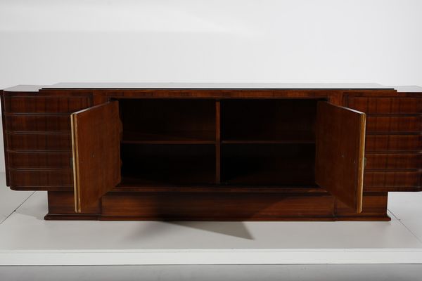 BORSANI OSVALDO (1911 - 1985) : attribuito. Credenza  - Asta Asta 393 | DESIGN E ARTI DECORATIVE DEL NOVECENTO Online - Associazione Nazionale - Case d'Asta italiane