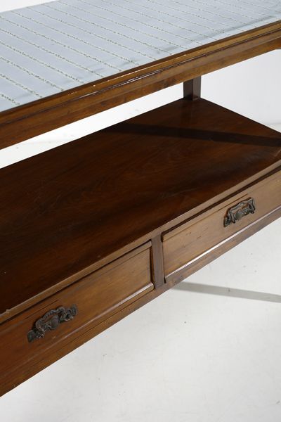 BASILE ERNESTO (1857 - 1932) : Tavolo per Ducrot Palermo  - Asta Asta 393 | DESIGN E ARTI DECORATIVE DEL NOVECENTO Online - Associazione Nazionale - Case d'Asta italiane