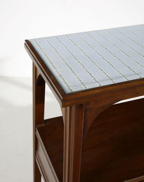 BASILE ERNESTO (1857 - 1932) : Tavolo per Ducrot Palermo  - Asta Asta 393 | DESIGN E ARTI DECORATIVE DEL NOVECENTO Online - Associazione Nazionale - Case d'Asta italiane