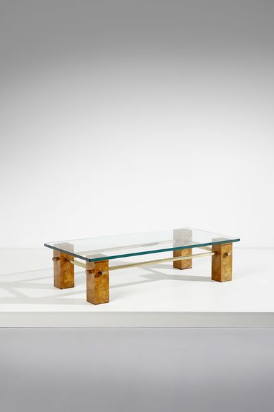 RIZZO WILLY (1928 - 2013) : attribuito. Tavolino da salotto  - Asta Asta 393 | DESIGN E ARTI DECORATIVE DEL NOVECENTO Online - Associazione Nazionale - Case d'Asta italiane