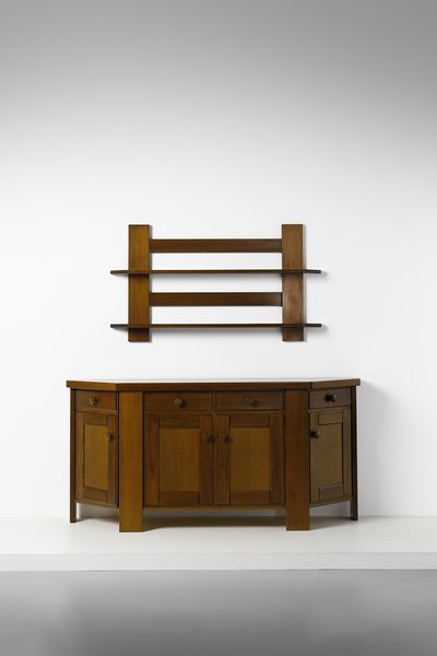 MICHELUCCI GIOVANNI (1891 - 1990) : Credenza con mensola Torbecchia per Poltronova  - Asta Asta 393 | DESIGN E ARTI DECORATIVE DEL NOVECENTO Online - Associazione Nazionale - Case d'Asta italiane